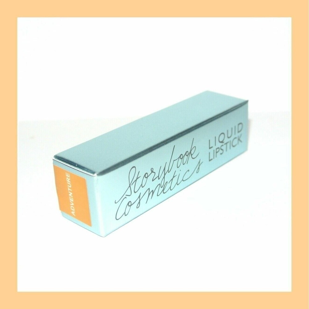 Storybook Cosmetics Liquid Lipstick ADVENTURE Gold Metallic Full Size New